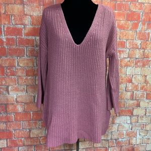 Allison Brittney Crisscross Back‎ Sweater